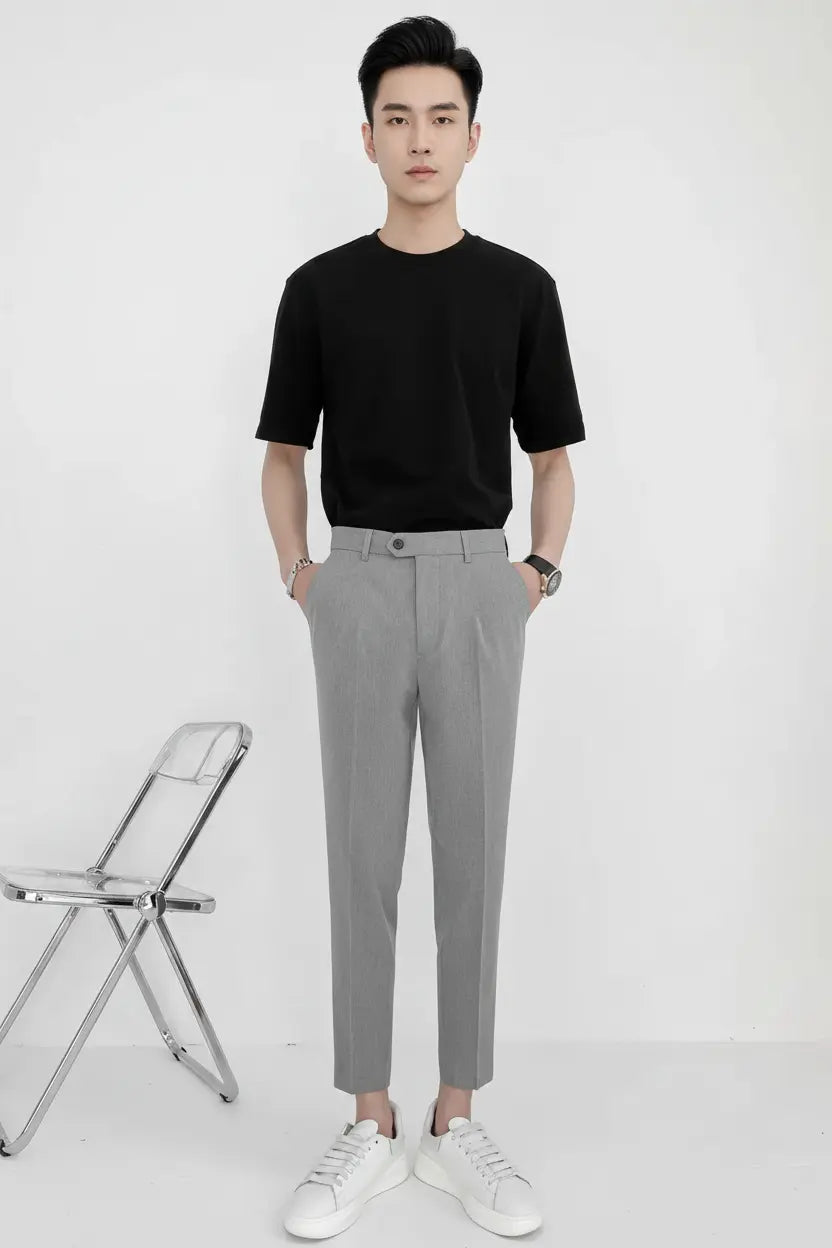 Expanded Product Image - Light Gray Pants