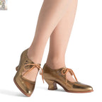 Gibson Edwardian Leather Shoes (Antique Gold)