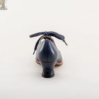 Gibson Edwardian Leather Shoes (Navy)