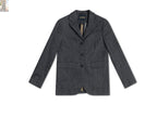 Herringbone Single-Breasted Jacket