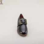 Kensington 18th Century Leather Shoes (Black)