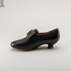 Kensington 18th Century Leather Shoes (Black)