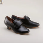 Kensington 18th Century Leather Shoes (Black)