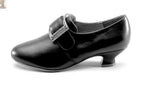 Kensington 18th Century Leather Shoes (Black)