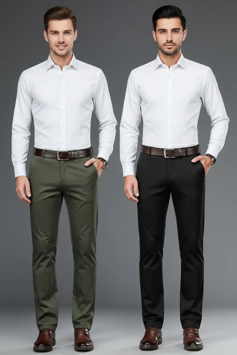 Men's Pants Models - Full View