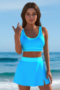 Modlily Sky Blue Bikini Set - Expanded