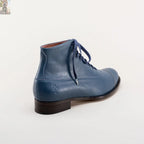 Noble Men's Vintage Lace-Up Boots (Blue)