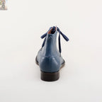 Noble Men's Vintage Lace-Up Boots (Blue)
