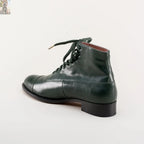 Noble Men's Vintage Lace-Up Boots (Green)