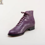 Noble Men's Vintage Lace-Up Boots (Purple)