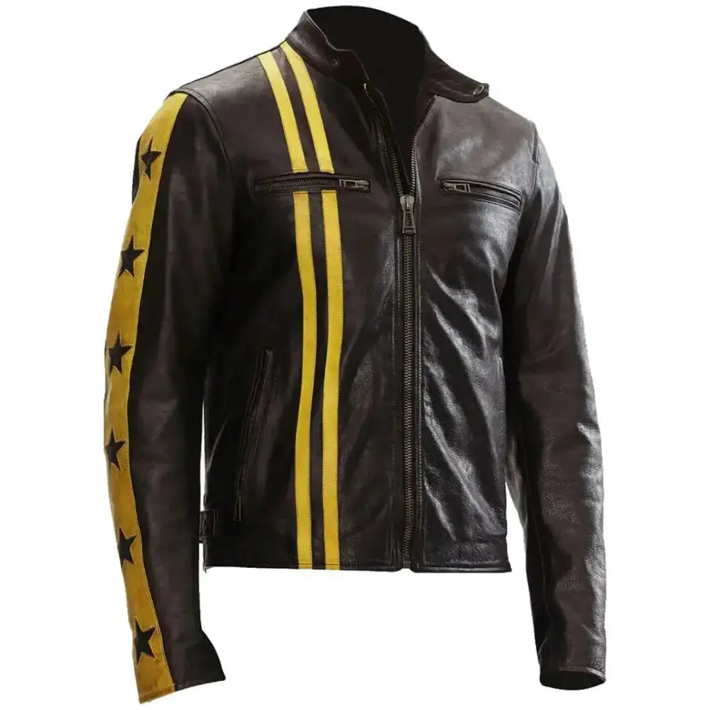 Mens Stylish Leather Jacket Riders Republic UK